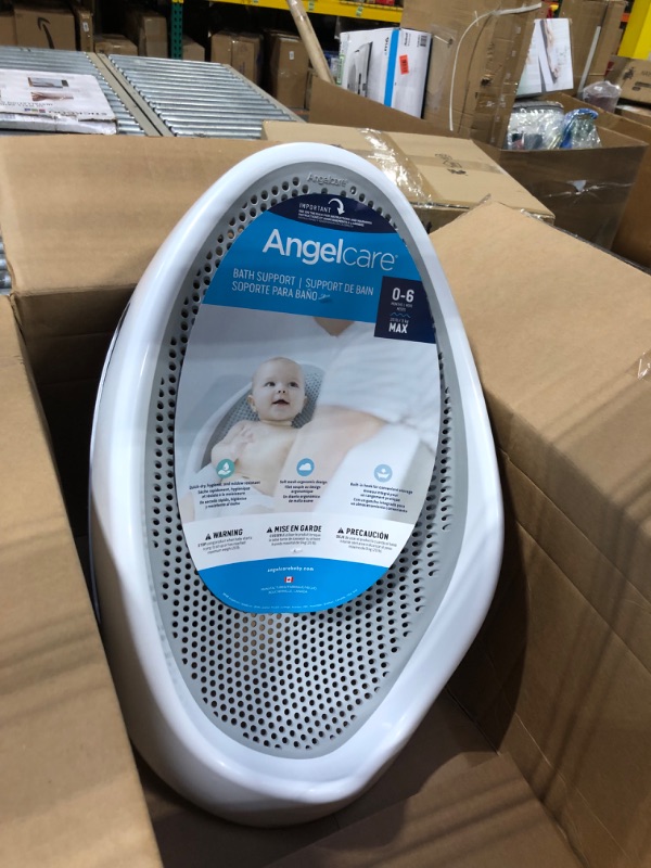 Photo 1 of Angelcare Baby Bath Support (Grey) | Ideal for Babies Less than 6 Months Old