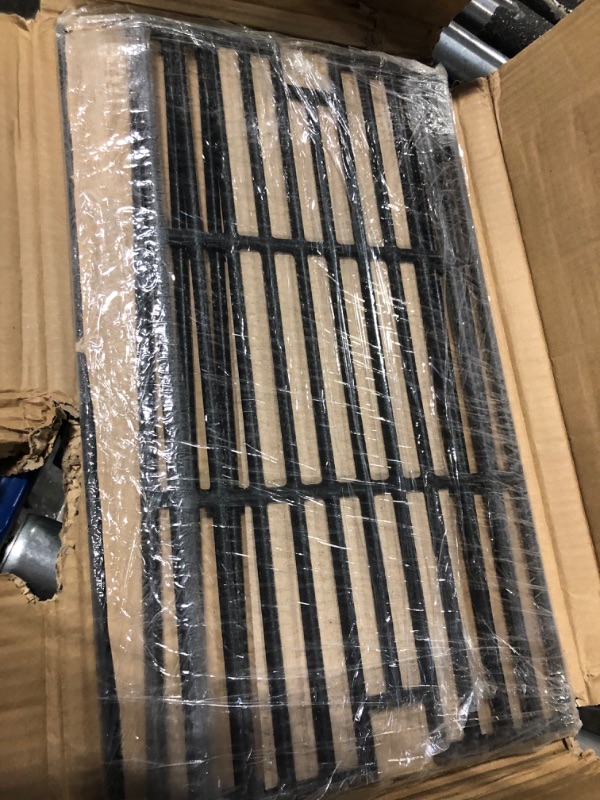 View 3 of SafBbcue 18.75 Inch Cast Iron Cooking Grid Grates for BBQ Tek GSC3219TN, GSC3219TA, Members Mark B09SMG-3, BQ05046-6, Outdoor Gourmet B10SR10-C, BQ05037-2 Grills -3 Pack