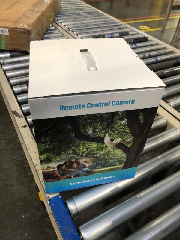 Photo 1 of Smart Bird Feeder with Camera, Bird Watching Camera with Solar Powered, 1080P HD Auto Capture Bird Videos, Bird Feeder Camera Wireless Outdoor AI Identify Bird Species White_Blue