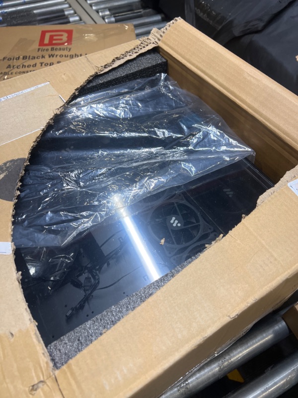 Photo 1 of KEDIERS PC Case 7 PWM Cases Fans,ARGB Mid Tower ATX Gaming Computer Case with 3*Tempered Glass,Type-C, USB3.0 * 2,Black,W01