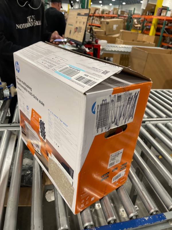 Photo 1 of HP DeskJet 4155e Wireless Color All-in-One Printer & 67XL Tri-Color High-Yield Ink Cartridge | 3YM58AN & 67XL Black High-Yield Ink Cartridge | 3YM57AN Printer + Tri-color Ink + Black Ink