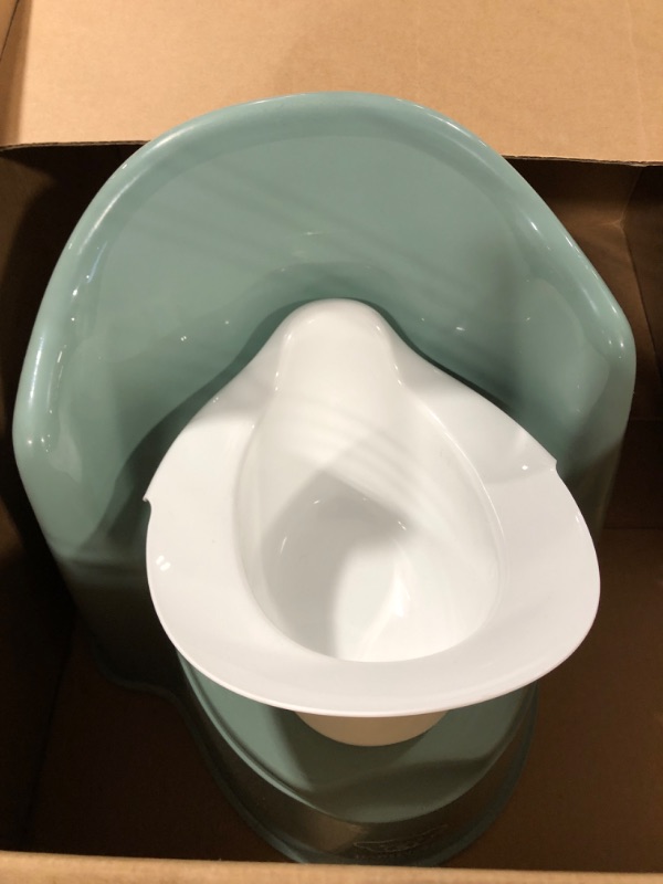 Photo 1 of BabyBjörn Potty Chair, Deep Green/White