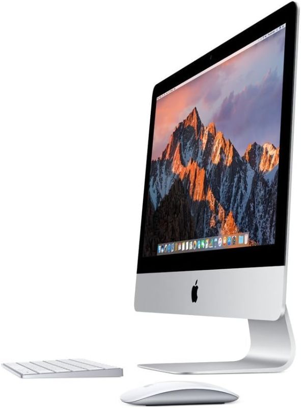 Photo 1 of Apple iMac MNDY2LL/A 21.5 Inch, 3.0GHz Intel Core i5, 8GB RAM, 1TB HDD, Silver (Renewed)
