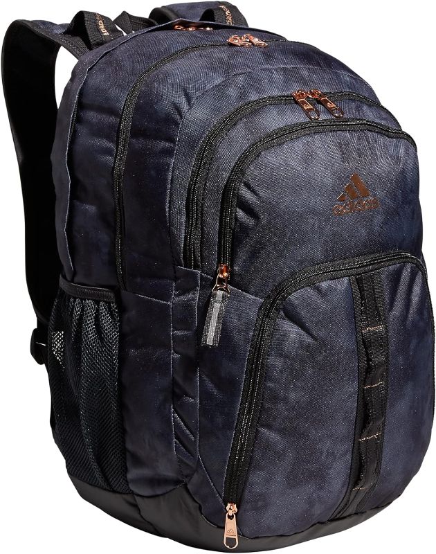 Photo 1 of adidas Unisex Prime 6 Backpack, Stone Wash Carbon/Carbon Grey/Rose Gold, One Size