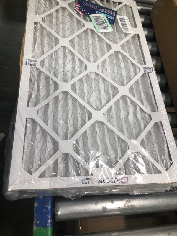 Photo 1 of BNX TruFilter 16x25x1 MERV 13 (4 Pack) AC Furnace Air Filter - MADE IN USA - Electrostatic Pleated Air Conditioner HVAC AC Furnace Filters - Removes Pollen, Mold, Bacteria, Smoke (Actual Size: 15 11/16’’ x 24 11/16’’ x 3/4‘’) 16x25x1 4 -Pack