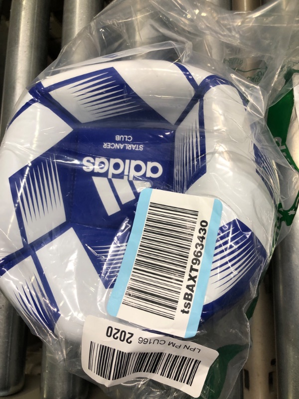 Photo 1 of adidas Starlancer V Club Soccer Ball Team Royal Blue/White 3 5 Royal Blue/White