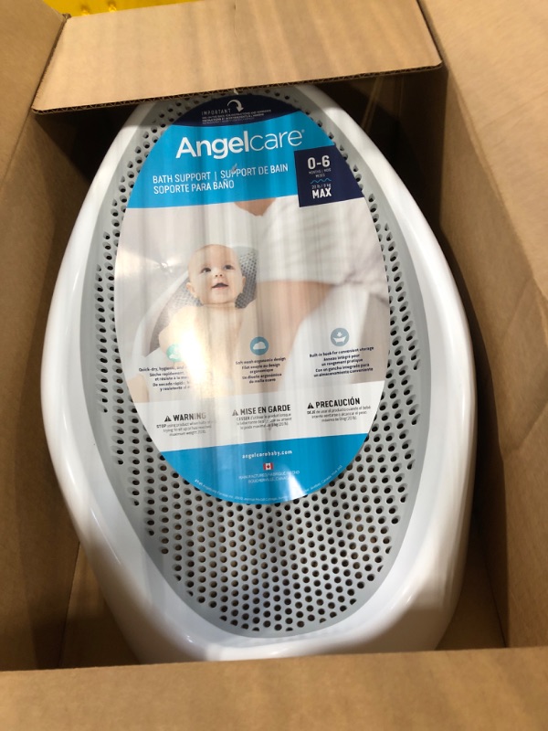 Photo 3 of Angelcare Baby Bath Support (Grey) | Ideal for Babies Less than 6 Months Old