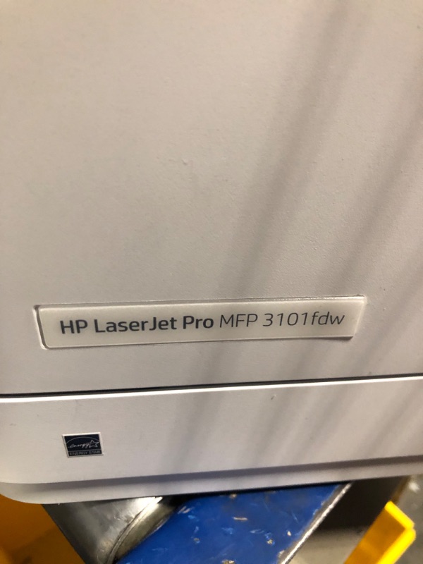 Photo 5 of HP Laserjet Pro MFP 3101fdw Wireless Black & White Printer with Fax