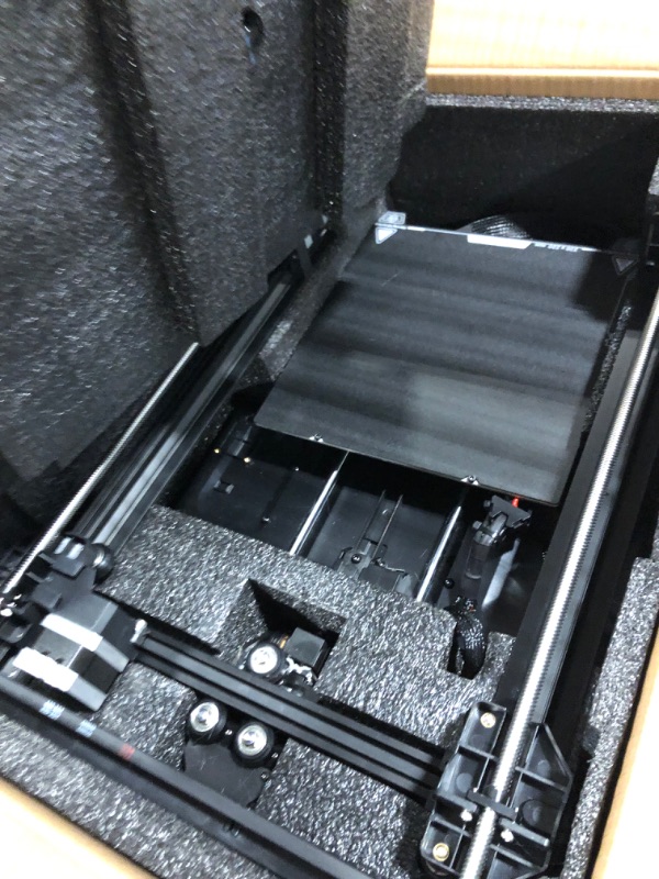Photo 1 of Creality Ender 3 V3 SE 3D Printer, 250mm/s CR Touch Auto Leveling FDM 3D Printer with Sprite Direct Extruder, Dual Z-axis & Y-axis, Auto-Load Filament, Upgraded Ender 3, Print Size 8.66x8.66x9.84 inch Black