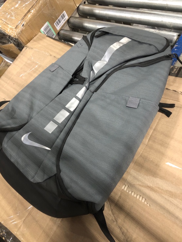 Photo 2 of Nike Unisex Hoops Elite Pro Basketball Backpack 15 Dark Grey/Black/Metallic Cool Grey