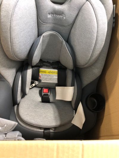 Photo 6 of Baby Jogger City Turn Rotating Convertible Car Seat | Unique Turning Car Seat Rotates for Easy in and Out, Phantom Grey