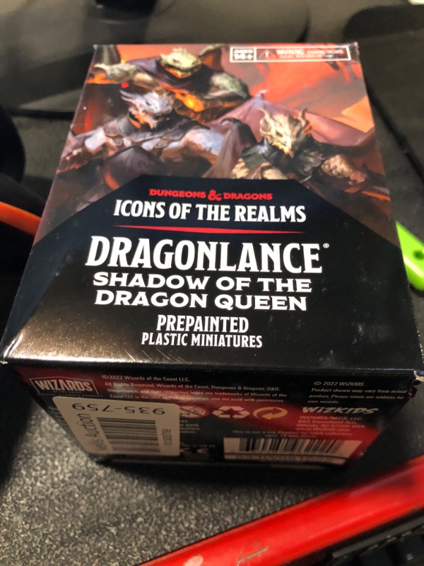 Photo 1 of D&D Icons of The Realms: Dragonlance Booster (Set 25) - 4 Figure Set, Randomly Assorted, Pre-Painted, Contains Small, Medium & Large Miniatures, RPG Figures, Roleplaying Game, Dungeons & Dragons