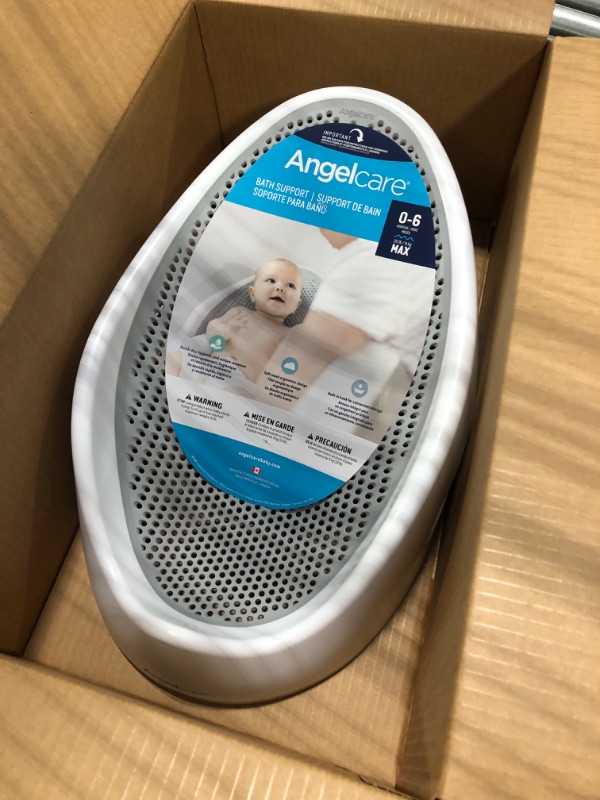 Photo 3 of Angelcare Baby Bath Support (Grey) | Ideal for Babies Less than 6 Months Old