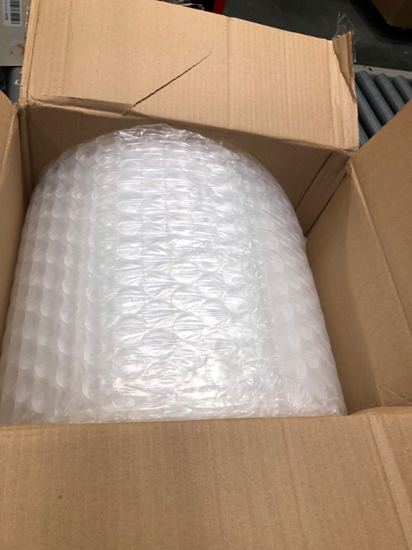 Photo 2 of Duck Brand Large Bubble Wrap Cushioning, 5/16" Bubbles for Extra Protection Packing, Shipping, and Moving, Perforated Every 12", 12" x 60' per Roll 12 in. x 60 ft.