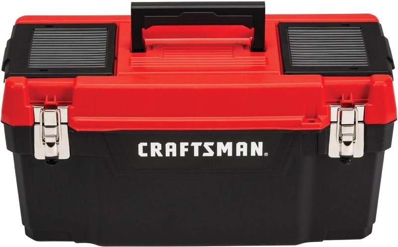Photo 1 of 
CRAFTSMAN Tool Box, Lockable 20-inch with Removable Tray and Small Parts Storage (CMST20901)
