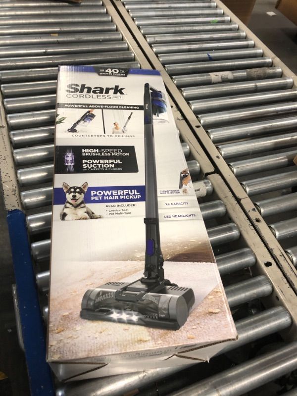 Photo 3 of **  Powers on USED, missing pieces. slightly dirty ** 

ZISIZ Cordless Vacuum Cleaner, 26kPa Powerful Stick Vacuum with 2 Suction Modes, 45 Mins Runtime, Lightweight & Ultra-Quiet Vacuum Cleaners for Home Hardwood Floor Low-Pile Carpet Pet Hair Dark Blue