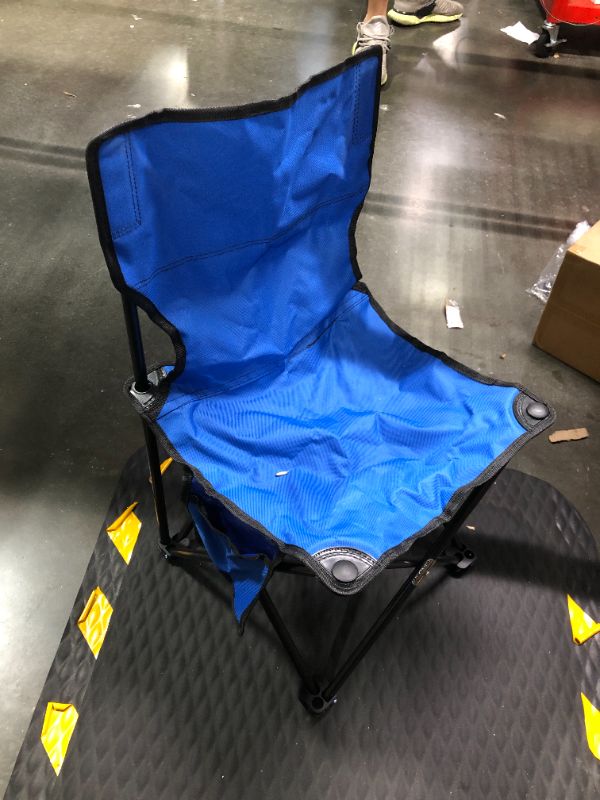 Photo 3 of CHILDRENS  Portable Camping Chairs Enjoy The Outdoors with a Versatile Folding Chair, Sports Chair, Outdoor Chair & Lawn Chair, Navy Blue