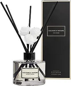 Photo 1 of 
CULTURE & NATURE Reed Diffuser 6.7 oz (200ml) Black Cherry Scented Reed Diffuser Set