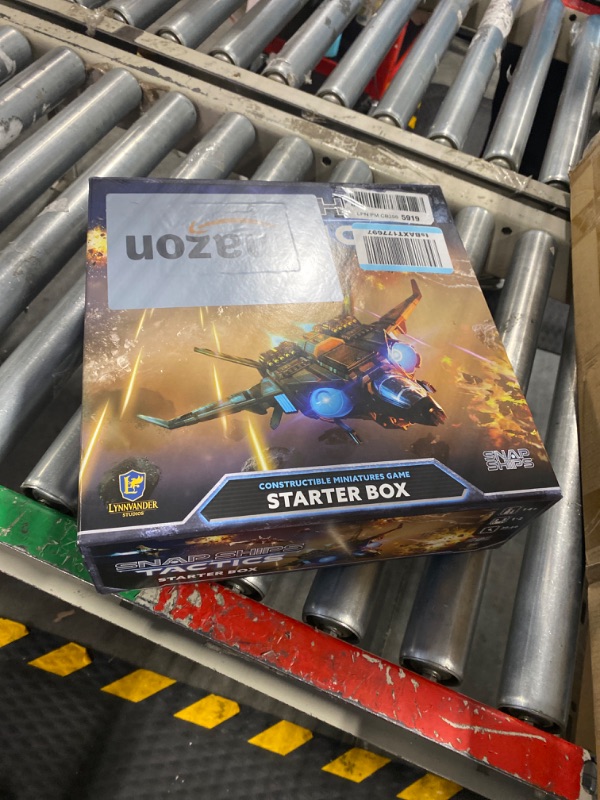 Photo 1 of Snap Ships: Tactics Starter Box - The Strategic Miniatures Battle Game You Play with Modular Fully Customizable Ship Models, Ages 14+, 1-2 Players, Grey