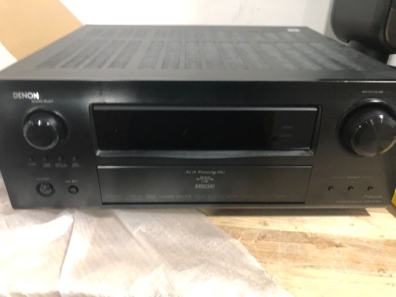 Photo 5 of ****MISSING ANTENNA AND POWER CORD//SOLD AS PARTS**** Denon AVR-X3800H 9.4-Ch Receiver (2022 Model) - 8K UHD Home Theater AVR (105W X 9) Built-in Bluetooth, Wi-Fi & HEOS Multi-Room Streaming, Dolby Atmos, DTS:X, IMAX Enhanced & Auro 3D