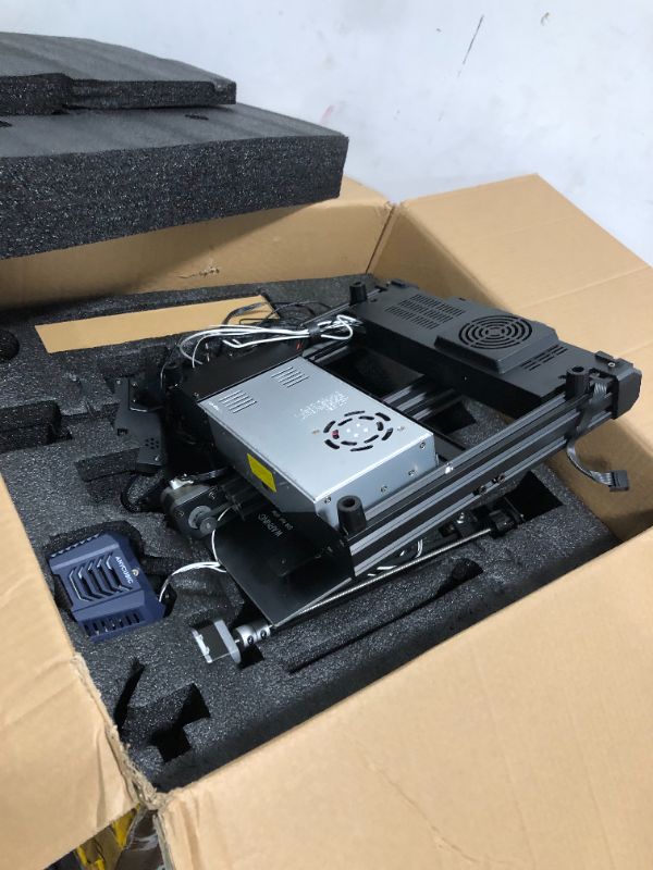 Photo 4 of **READ NOTES BEFORE PURCHASING ITEM** 
Anycubic Kobra Neo 3D Printer, Pre-Installed 3D Printers with Direct Drive Extruder High Precision Printing and Easy Model Removal for Beginners Print Size 8.7x8.7x9.84in
** SOLD FOR PARTS**