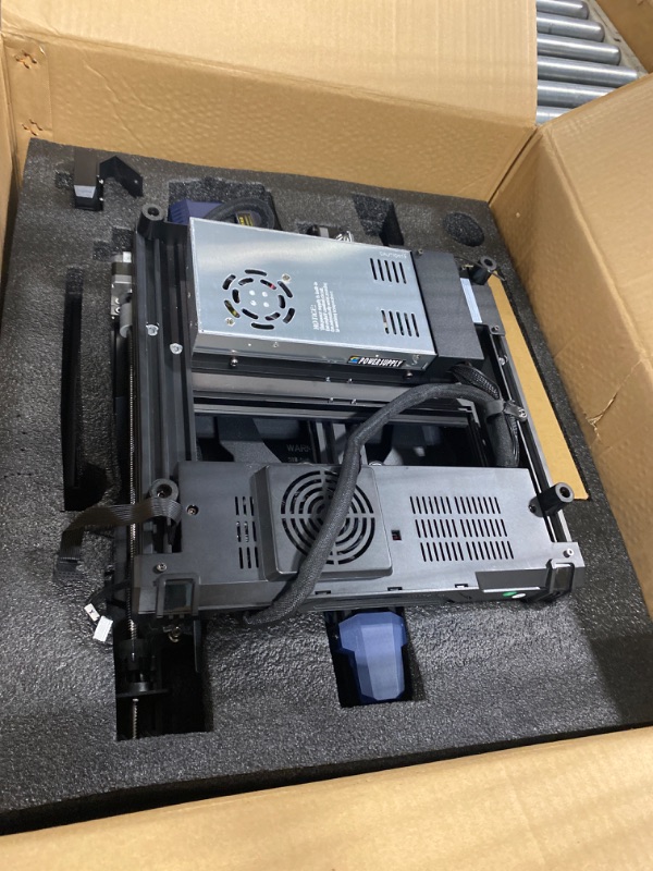 Photo 3 of **parts only ** Official Creality Ender 3 V2 Neo 3D Printer with CR Touch Auto Leveling PC Spring Steel Platform Full-Metal Extruder 95% Pre-Installed 3D Printers Resume Print and Model Preview 8.66*8.66*9.84 inch