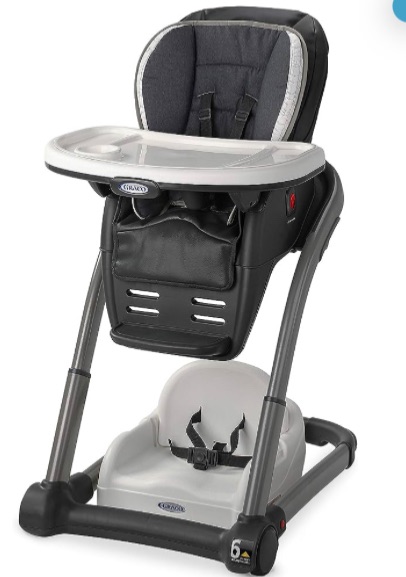 Photo 1 of Graco Blossom 6 in 1 Convertible High Chair, Redmond, Infant Highchair, Toddlers Booster & Convenient for Travel