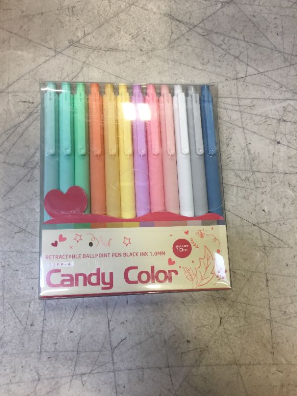Photo 1 of CANDY COLOR PEN BLACK INK 1.0MM