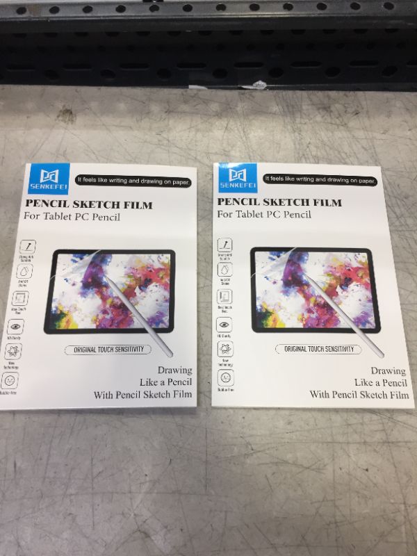 Photo 2 of 2 PACK---SENKEFEI SS 2-Pack screen protector paper-like Anti-Glare - Compatible with iPad Air 10.9 Inch 5th 4th Generation/iPad Pro 11 Inch.Writing and drawing feel like on paper