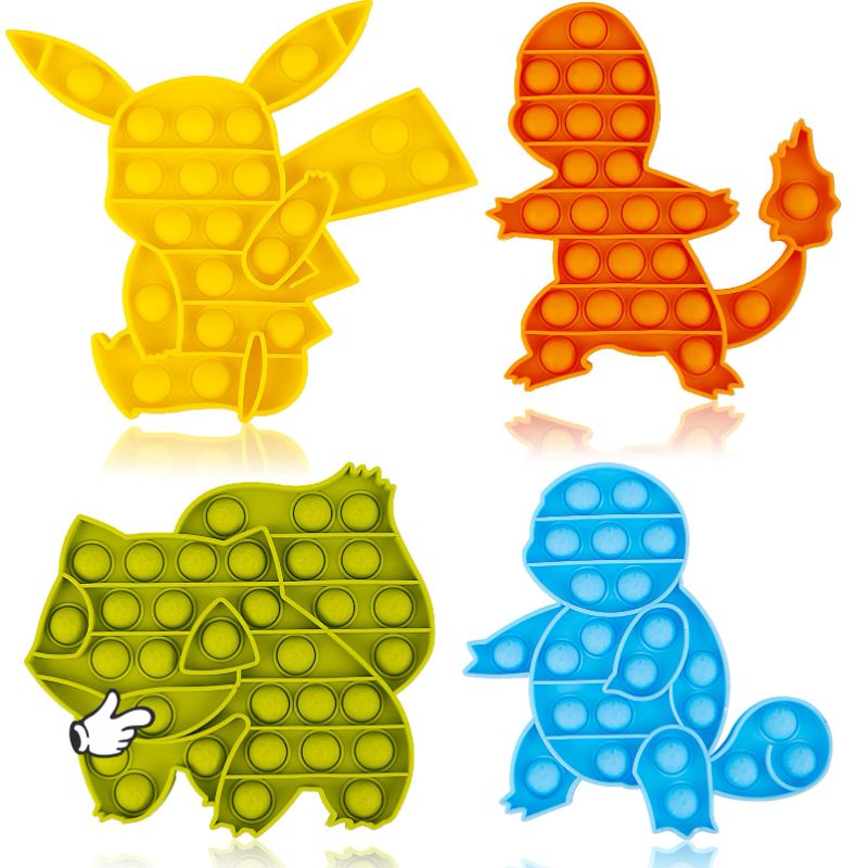 Photo 1 of 4 PCS POP SENSORY TOYS POKEMON