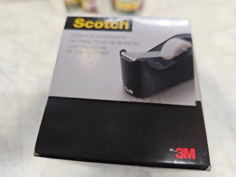 Photo 3 of Scotch Desktop Tape Dispenser Black