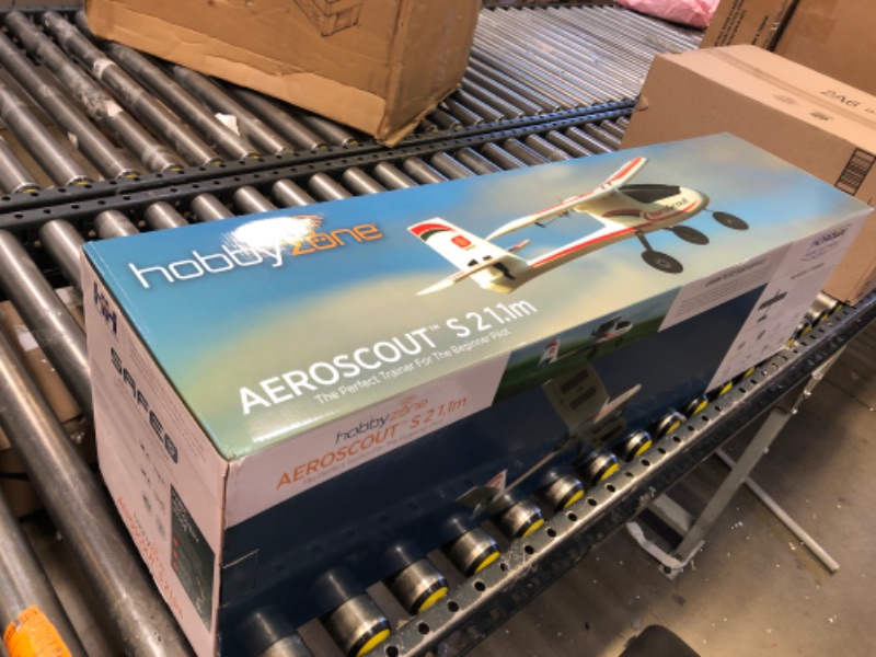 Photo 2 of HobbyZone RC Airplane AeroScout S 2 1.1m RTF Basic (Battery and Charger Not Included) with Safe Technology, HBZ380001, Airplanes (RTF), Trainers