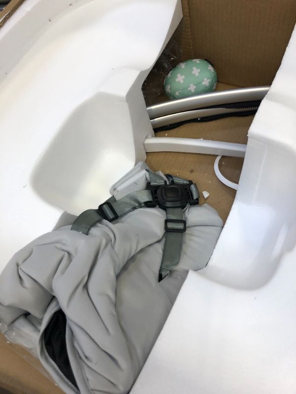Photo 3 of 4moms MamaRoo Multi-Motion Baby Swing, Bluetooth Baby Swing with 5 Unique Motions, Grey