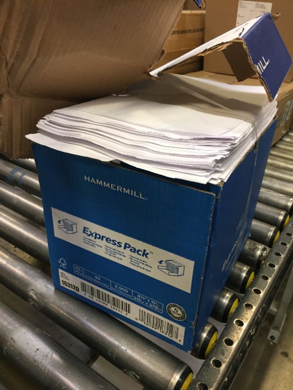 Photo 2 of Hammermill 163120 Tidal Mp Paper Express Pack, 92 Brightness, 20Lb, 8-1/2X11, White, 2500/Carton