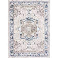 Photo 1 of 
Home Decorators Collection
Silky Medallion Multi 5 ft. x 7 ft. Medallion Polyester Area Rug