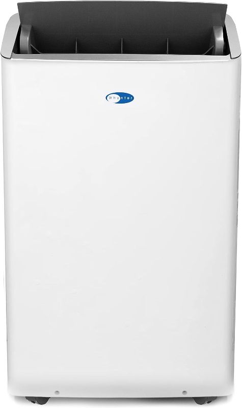 Photo 1 of Whynter ARC-1230WN 14,000 BTU (12,000 BTU SACC) NEX Inverter Dual Hose Cooling Portable Air Conditioner, Dehumidifier, and Fan with Smart Wi-Fi, up to 600 sq ft in White
