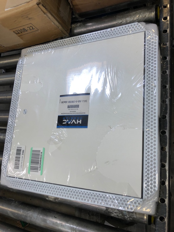 Photo 3 of 16" X 16" STEEL ACCESS PANEL DOOR FOR WALL / CEILING APPLICATION WITH SLOTTED LOCK - [OUTER DIMENSIONS: 17" WIDTH X 17" HEIGHT]
