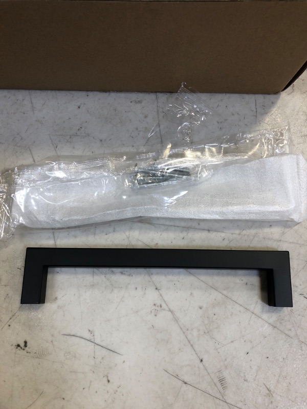 Photo 1 of 25 PCS DRAWER CABINET PULLS 7 IN  MATTE BLACK