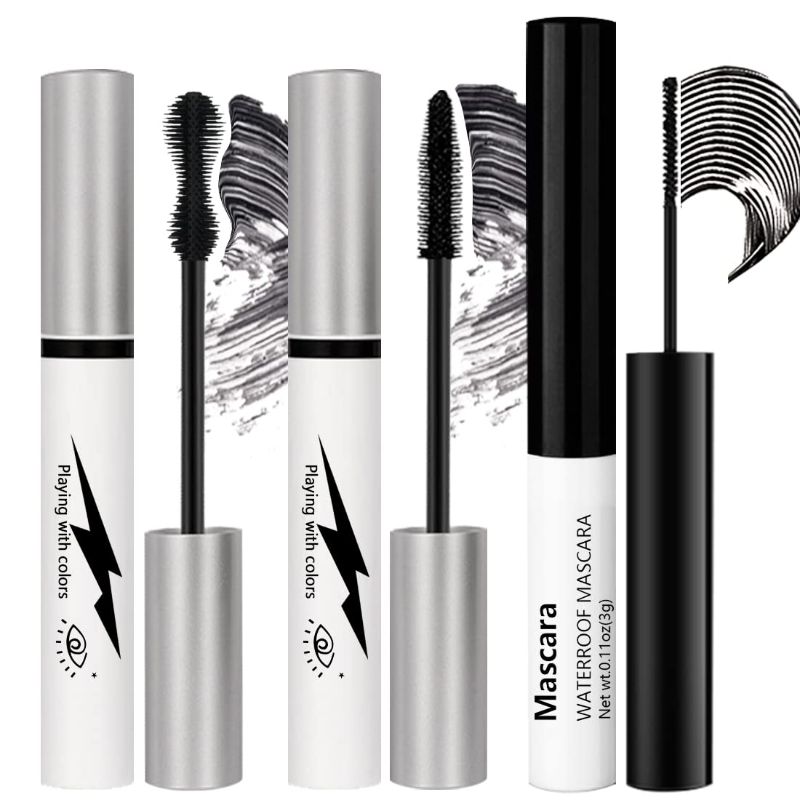 Photo 1 of 3 Different Classic Everyday Mascaras, Volume and Length,Long Lasting,Waterproof?[3-in-1] Mascara *3; Black #-0707068