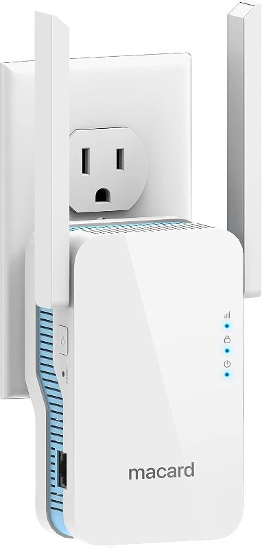 Photo 1 of All-New 2023 WiFi Extender 1.2Gb/s Signal Booster – Dual Band 5GHz & 2.4GHz, New Generation up to 4X Faster, Longest Range Than Ever Super Antennas, Signal Amplifier w/Ethernet Port, Alexa Compatible
