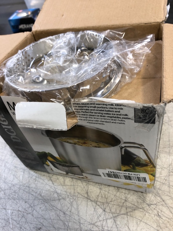 Photo 1 of 1.5 Quart Stainless Steel Saucepan With Pour Spout, Saucepan With Lid, Mini Milk Pan With Spout - Perfect For Boiling Milk, Sauce, Gravies, Pasta, Noodles