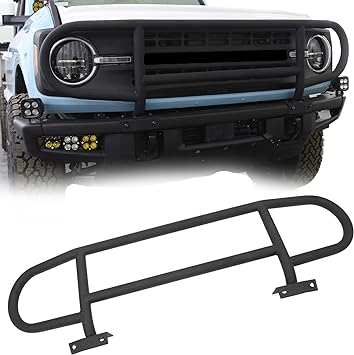 Photo 1 of 21-23 Bronco Front Bumper Bull Bar Grille for 2/4 Doors
