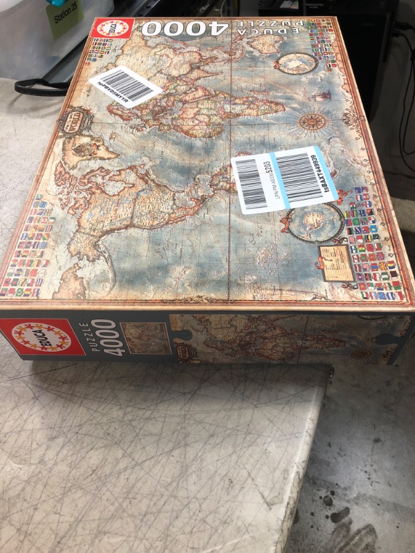 Photo 3 of 4,000 Piece Puzzle - The World Map