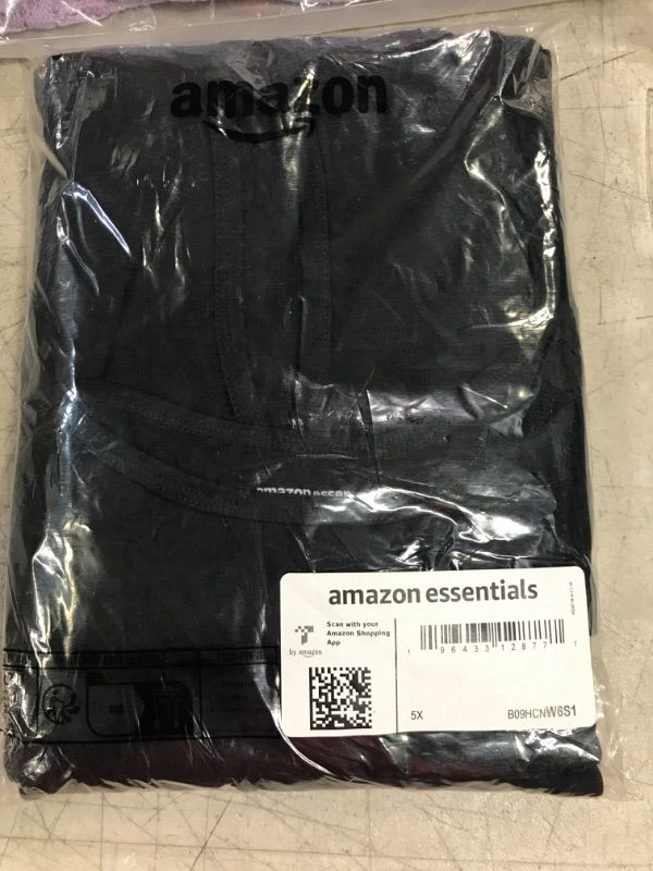 Photo 2 of Amazon Essentials Women's Tank Top (Available in Plus Size), Multipacks 2 Black 5X