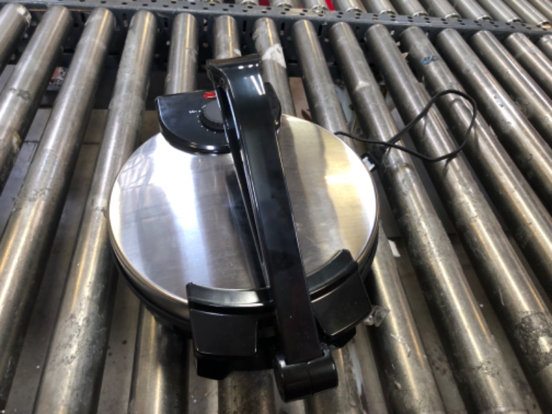 Photo 1 of 10inch Roti Maker by StarBlue- The automatic Stainless Steel Non-Stick Electric machine to make Indian style Chapati, Tortilla, Roti AC 110V 50/60Hz 1200W