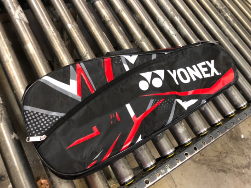 Photo 2 of Yonex Badminton Bag SUNR 2215 BT5 Black Red