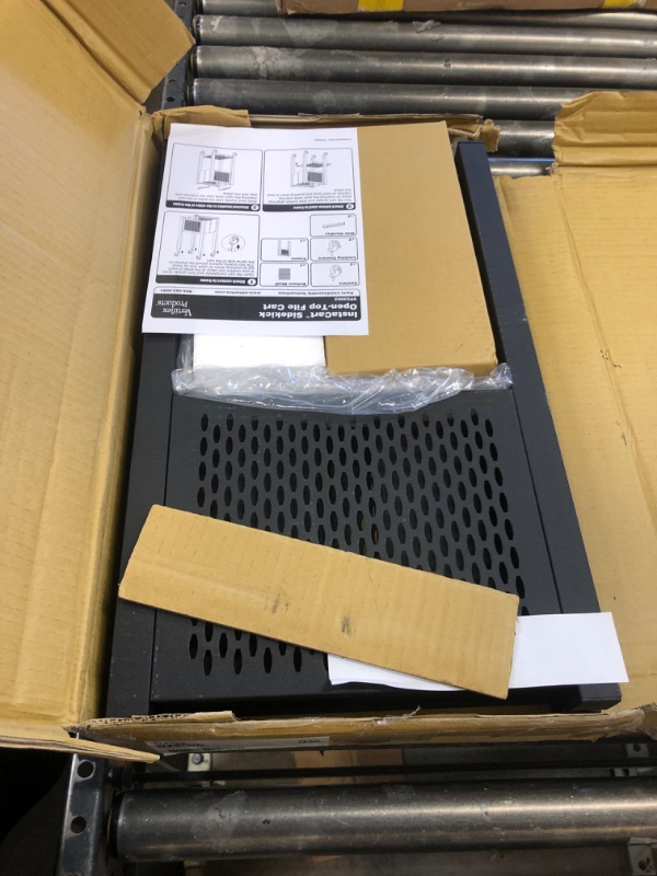 Photo 1 of Vertiflex InstaCart, Sidekick File Cart, Black