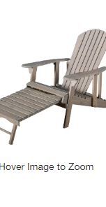 Photo 1 of Grey Reclining Wood Adirondack Chair
by
Noble House