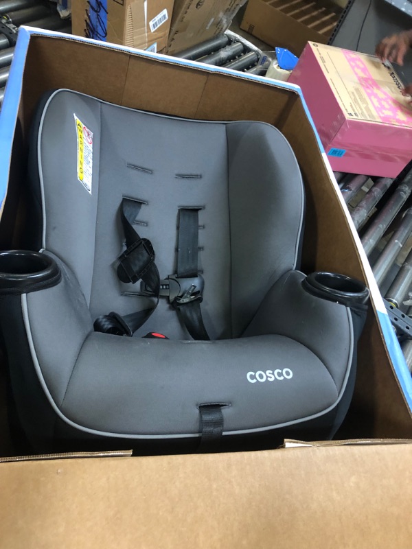 Photo 2 of Cosco Onlook 2-in-1 Convertible Car Seat, Rear-Facing 5-40 pounds and Forward-Facing 22-40 pounds and up to 43 inches, Black Arrows