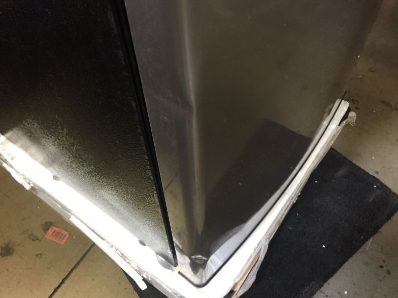 Photo 1 of Frigidaire EFR749AMZ, 2 Door Apartment Size Refrigerator with Freezer, 7.5 Cu Ft, Retro, Silver, Platinum
